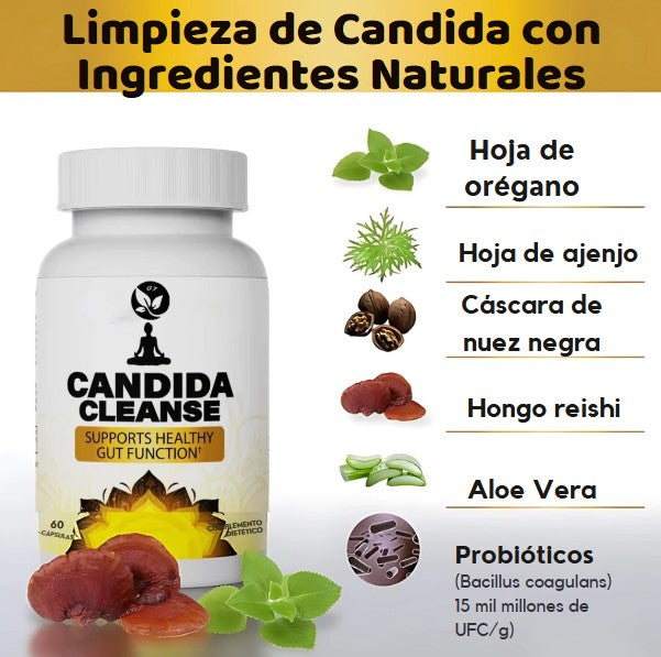 CANDIDA CLEANSE - Restaura tu equilibrio digestivo desde adentro