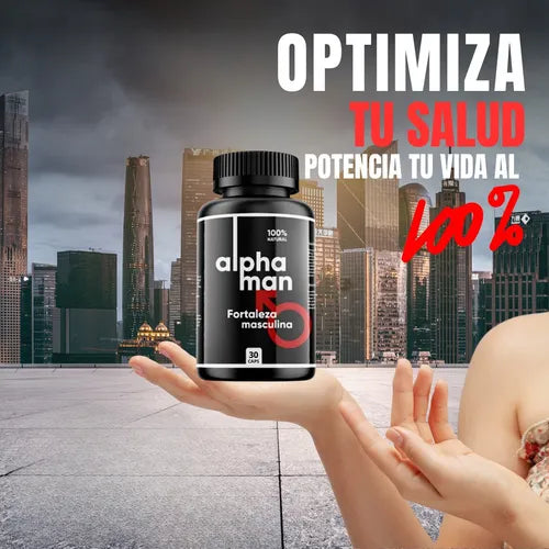 Alpha Man – Potencia Masculina Natural | Más Energía y Resistencia